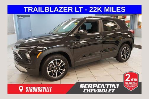 Mosaic Black Metallic 2024 Chevrolet Trailblazer LT