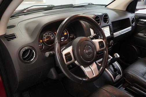 Deep Cherry Red Crystal Pearlcoat 2016 Jeep Compass High Altitude