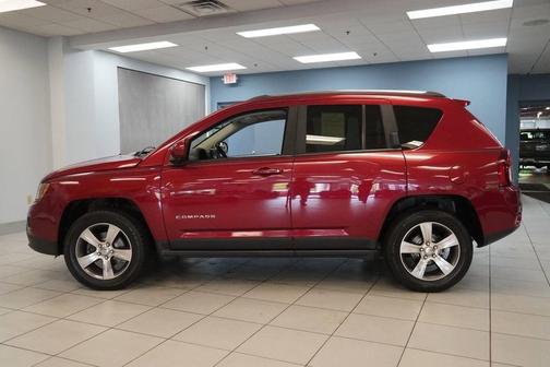 Deep Cherry Red Crystal Pearlcoat 2016 Jeep Compass High Altitude