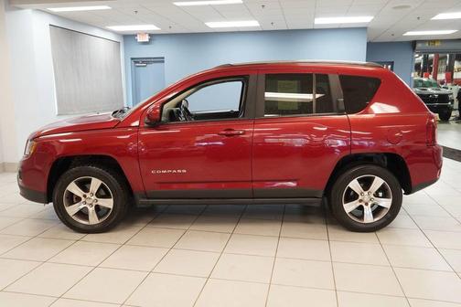 Deep Cherry Red Crystal Pearlcoat 2016 Jeep Compass High Altitude