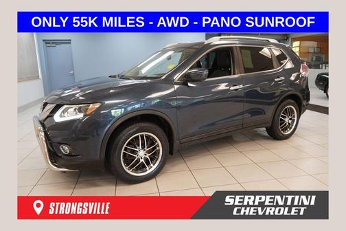Arctic Blue Metallic 2016 Nissan Rogue SL