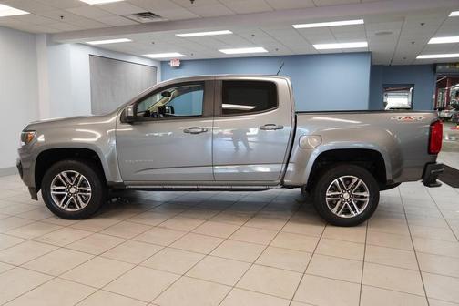 Satin Steel Metallic 2022 Chevrolet Colorado WT