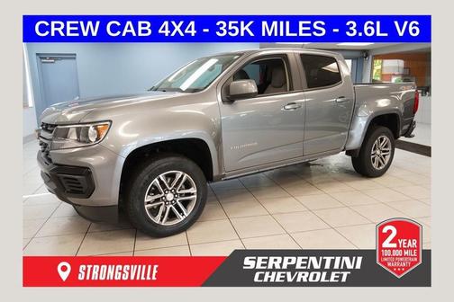 Satin Steel Metallic 2022 Chevrolet Colorado WT