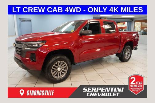 Radiant Red 2025 Chevrolet Colorado LT