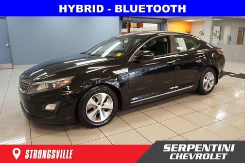 Aurora Black Pearl 2015 Kia Optima Hybrid EX