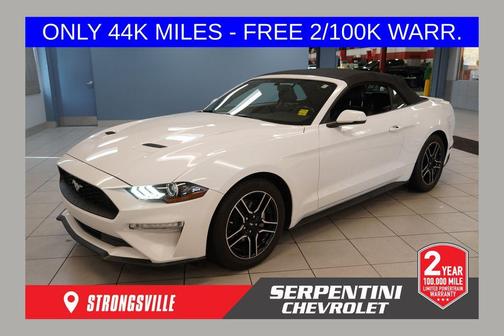 Oxford White 2020 Ford Mustang EcoBoost Premium