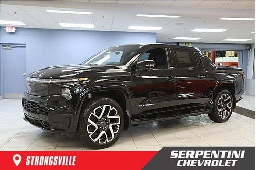 Black 2024 Chevrolet Silverado EV RST