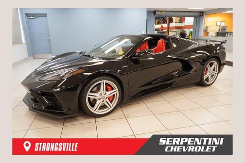 Black 2026 Chevrolet Corvette Stingray w/1LT