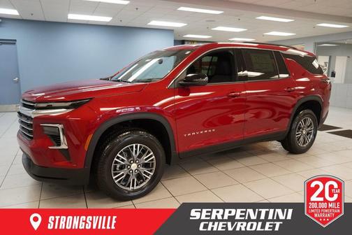 Radiant Red 2026 Chevrolet Traverse LT