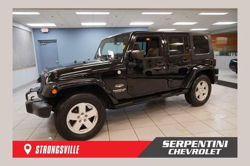 Black Clearcoat 2010 Jeep Wrangler Unlimited Sahara