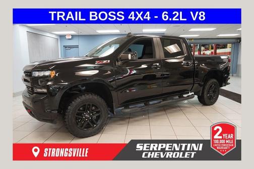 Black 2020 Chevrolet Silverado 1500 LT Trail Boss