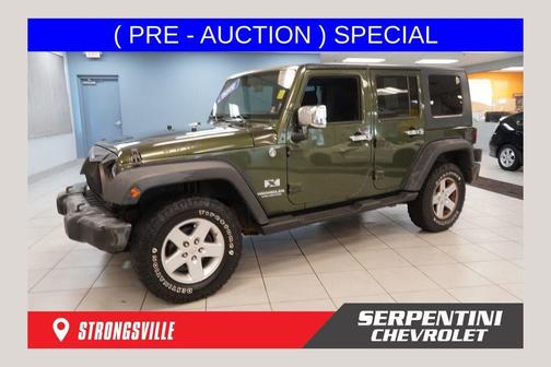 Jeep Green Clearcoat Metallic 2008 Jeep Wrangler Unlimited X