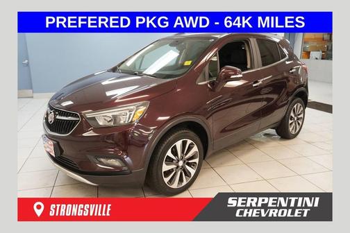Black Cherry Metallic 2017 Buick Encore Preferred II