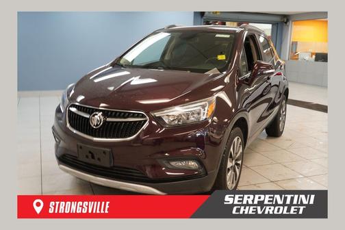 Black Cherry Metallic 2017 Buick Encore Preferred II