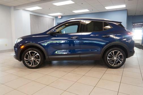Sapphire Metallic 2023 Buick Encore GX Essence