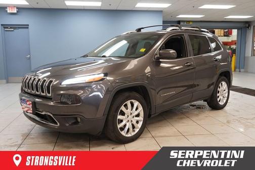 Granite Crystal Clearcoat Metallic 2017 Jeep Cherokee Limited