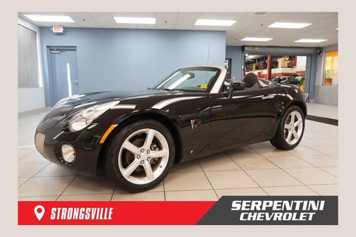 Mysterious Black 2009 Pontiac Solstice