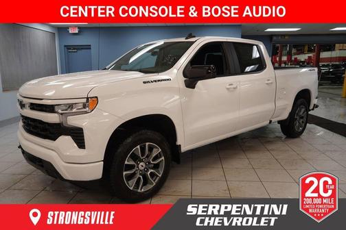 Summit White 2026 Chevrolet Silverado 1500 RST