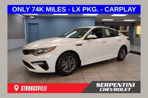 Snow White Pearl 2020 Kia Optima LX