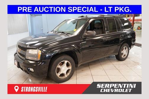 Black 2008 Chevrolet Trailblazer LT