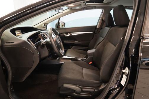 Black 2015 Honda Civic EX