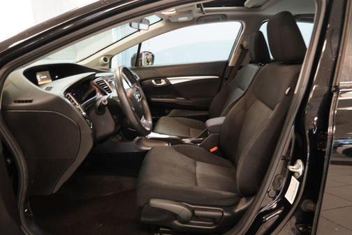 Black 2015 Honda Civic EX