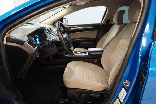 Blue Metallic 2019 Ford Fusion S
