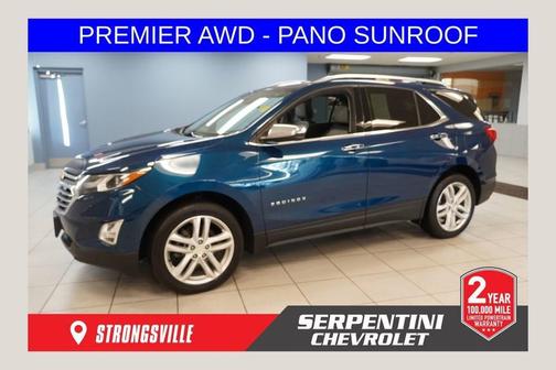 Pacific Blue Metallic 2020 Chevrolet Equinox Premier w/2LZ
