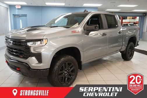 Sterling Gray Metallic 2026 Chevrolet Silverado 1500 LT Trail Boss