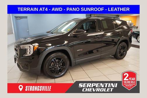 Ebony Twilight Metallic 2022 GMC Terrain AT4
