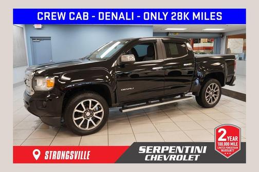 Onyx Black 2019 GMC Canyon Denali