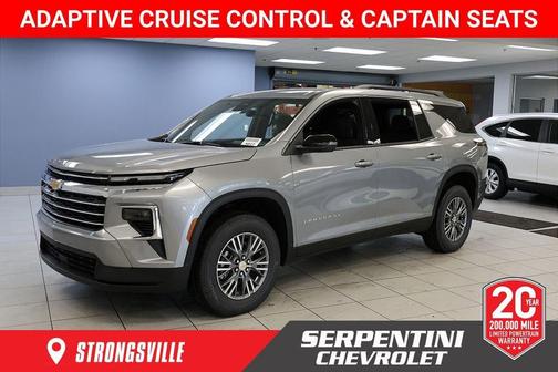 Sterling Gray Metallic 2026 Chevrolet Traverse LT