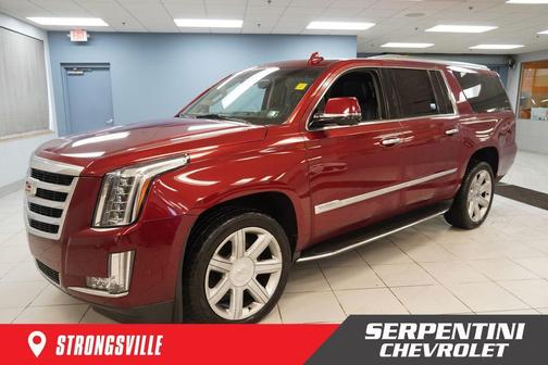 Red Passion Tintcoat 2017 Cadillac Escalade ESV Luxury