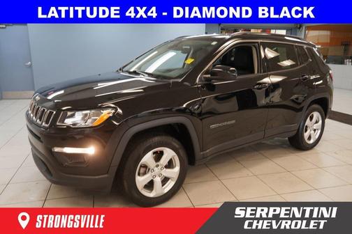 Diamond Black 2020 Jeep Compass Latitude