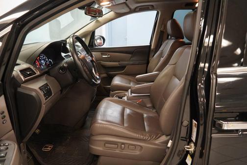 Black 2016 Honda Odyssey Touring Elite