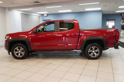 Cajun Red Tintcoat 2018 Chevrolet Colorado Z71