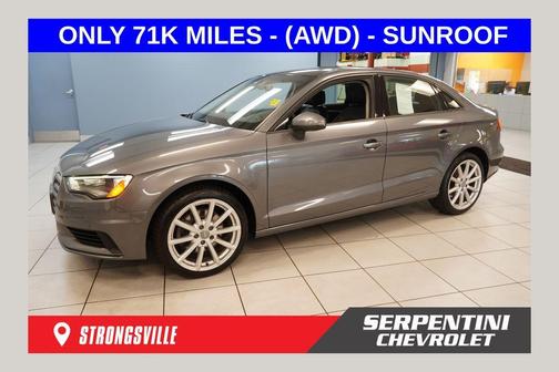 Monsoon Gray Metallic 2016 Audi A3 2.0T Premium