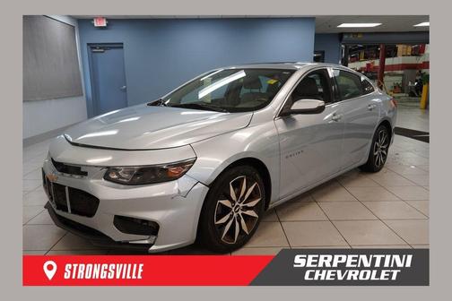 Arctic Blue Metallic 2017 Chevrolet Malibu 1LT