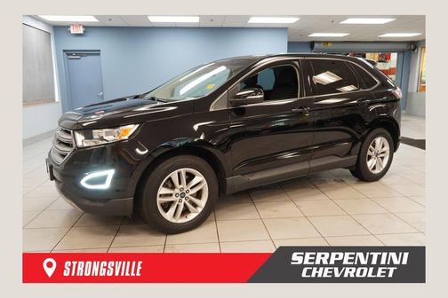 Shadow Black 2017 Ford Edge SEL