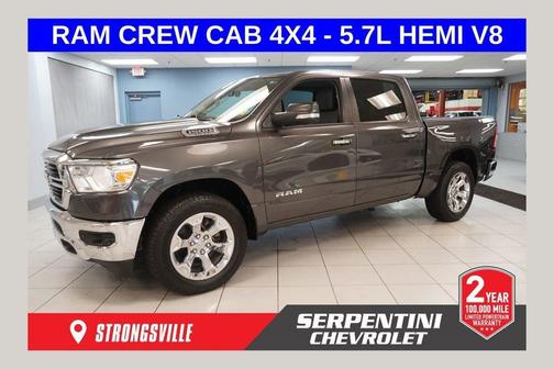 Granite Crystal Clearcoat Metallic 2020 RAM 1500 Big Horn