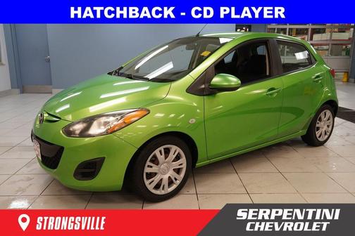 Spirited Green 2011 Mazda Mazda2 Sport