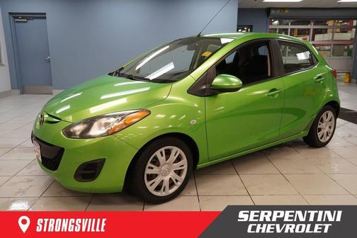 Spirited Green 2011 Mazda Mazda2 Sport