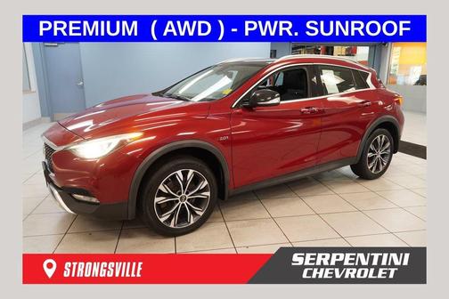 Magnetic Red 2017 INFINITI QX30 Premium