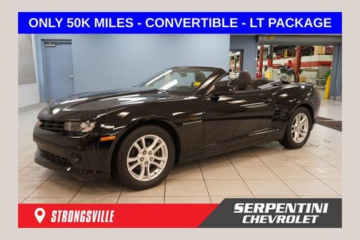 Black 2015 Chevrolet Camaro 1LT