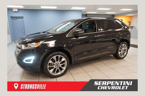 Shadow Black 2018 Ford Edge Titanium