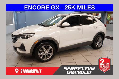 White Frost Tri-Coat 2023 Buick Encore GX Essence