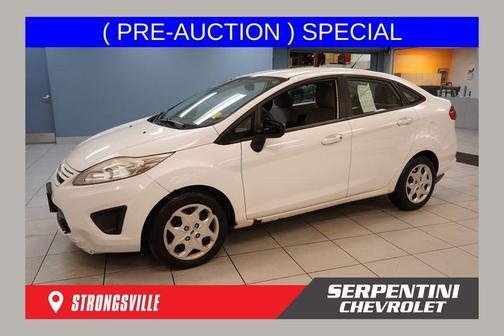 Oxford White 2012 Ford Fiesta S