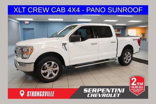 Oxford White 2022 Ford F-150 XLT