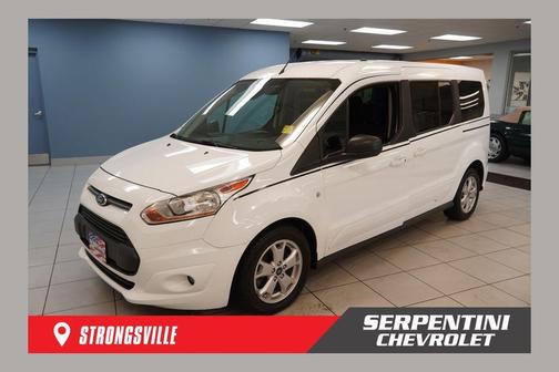 Frozen White 2016 Ford Transit Connect XLT