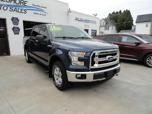 Blue Jeans Metallic 2016 Ford F-150 XLT